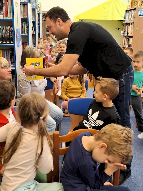 Író-olvasó találkozó Vig Balázzsal